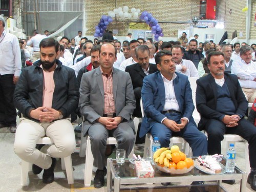 حضور در جلسه عمومی کنگره 60 شعبه شفا - مشهد